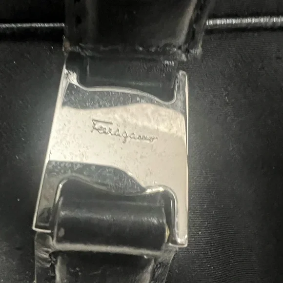 Salvatore Ferragamo Vala Nylon Shoulder Bag